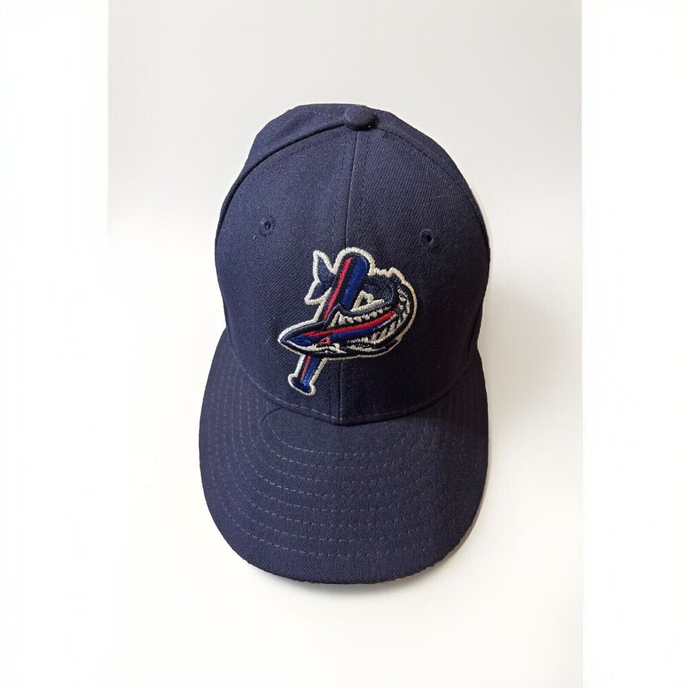 Pensacola Blue Wahoos Hat MiLB Minor League New Era 59Fifty Size 6 1/2